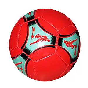 BOLA DE FUTEBOL COLORIDA - ELITE Vermelho