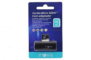 CARTAO DE MEMORIA 16 GB INOVA COM SUPORTE CARD-8572