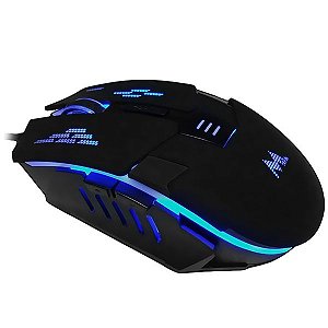Mouse Gaming Mtek PG20 USB ate 2.400 DPI com Iluminação Backlight