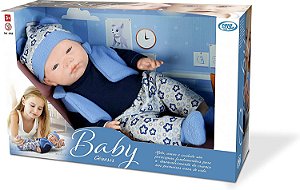Boneco Em Vinil Bebe Reborn Recem Nascido Bebe Reborn - Omg