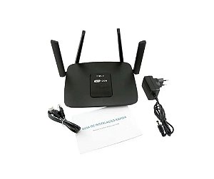 Roteador Dual Band Wireless-AC 1200Mbps / ROU-6006 - Inova