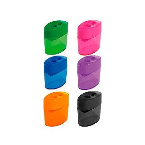 APONTADOR DUPLO LEO E LEO PARA LAPIS JUMBO