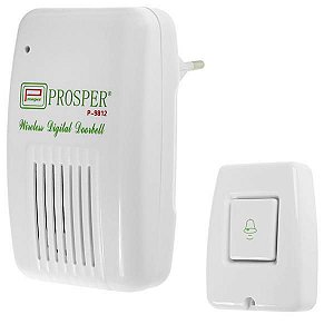 Campainha Residencial De Tomada Sem Fio Bivolt