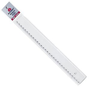 REGUA  POLIESTIRENO 30CM ACRIMET
