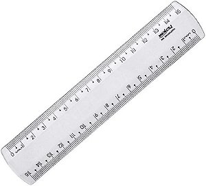 REGUA WALEU 15 CM