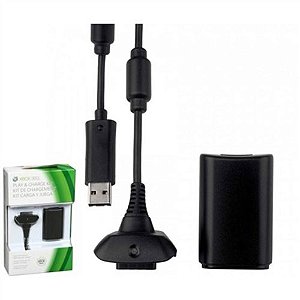 CABO + BATERIA 5.800mah PARA X-BOX 360