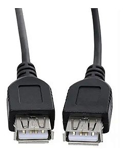 Cabo Extensor Usb Femea X Femea 1,5m