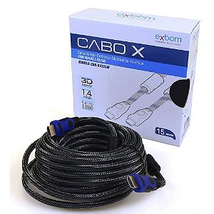 Alta Tecnologia! Cabo Hdmi 10m 1080p Tv Digital Fullhd Lcd