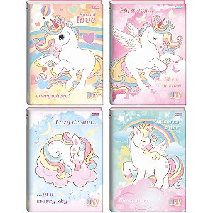 CADERNO CAPA DURA JANDAIA UNY 96 FOLHAS