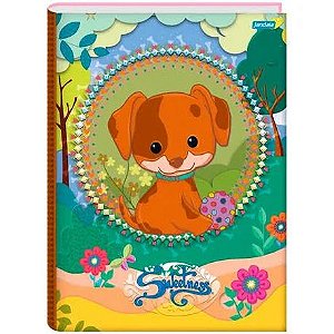 CADERNO CAPA DURA JANDAIA SWEETNESS 96 FOLHAS