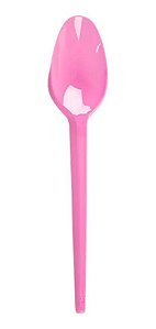Colher Sobremesa Rosa C/18 KARIN FESTAS