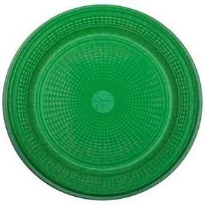 Prato Descartável Para Bolo Verde 15cm 10 unidades TRIK TRIK