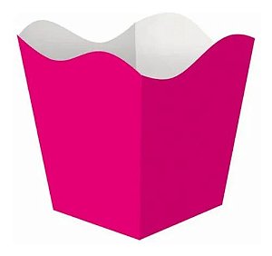 Mini Cachepô Liso Pink C/10 Unidades KARIN FESTAS