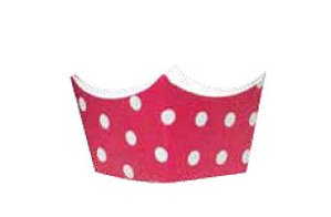 Mini Cachepô Poa Rosa C/10 Unidades KARIN FESTAS