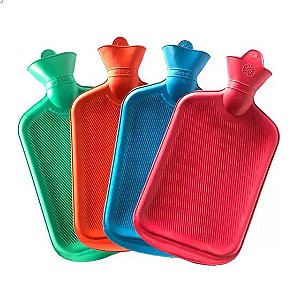 Bolsa Agua Quente Fria Termica Borracha Compressa Gelo 2L