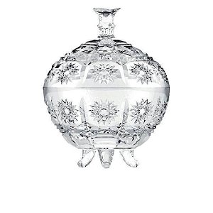 Bomboniere Redonda em Vidro  850ml