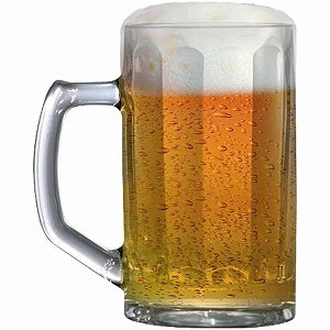Caneca De Vidro Para Chopp Cerveja 300 ML
