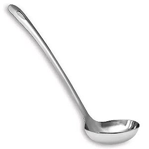 Concha de Sopa Inox Media 33 cm