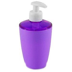 Saboneteira Porta Sabonete Liquido De Plastico Colors 350ml