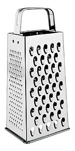 Ralador Aço Inox 4 Faces Profissional 24cm