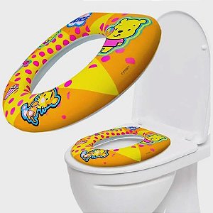 Assento Vaso Sanitario Infantil Acolchoado Redutor Sortido