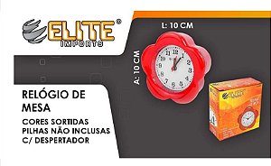Relogio Despertador De Mesa A Pilha