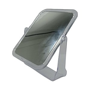 Espelho Retangular Dupla Face de Mesa 18X15cm Cor Sortido