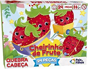 QUEBRA CABECA CHEIRINHO DE FRUTA MORANGO REF 0992 PAIS E FILHOS