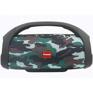 Speaker Ecopower Ep-2339 - Bluetooth Sd Usb Radio Fm Camuflada