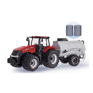 Trator Case Tanque Magnum Miniatura - Usual Brinquedos 487