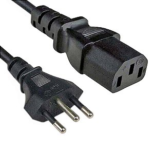 CABO DE FORÇA PARA COMPUTADOR - 1.2M