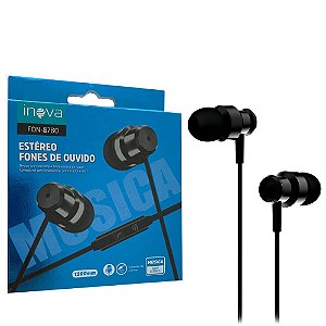 Fone de ouvido inova fon-8780 com microfone