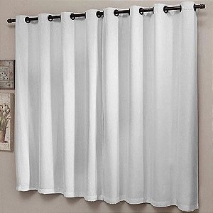 CORTINA SUBLIME BRANCA 2,80X2,20M