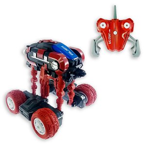 Carrinho Monster Alien Controle Remoto Total Recarregável
