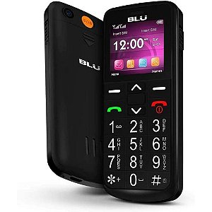 Celular BLU Joy 3G Dual SIM 128 MB preto 64 MB RAM