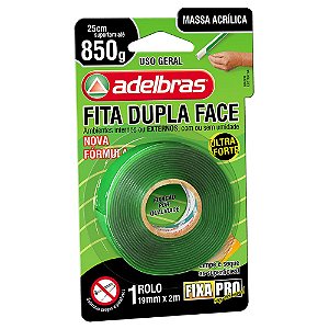 Fita Dupla Face Ultra Forte 19mm x 2m