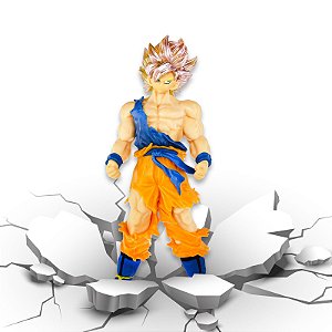 Boneco Dragon Ball Z Goku Super Saiyajin Power 20cm