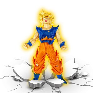 Boneco Dragon Ball Z Goku Super Saiyajin 20cm