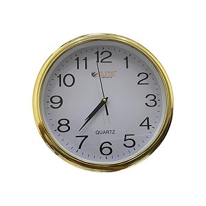 Relogio de Parede Redondo 29cm Elite