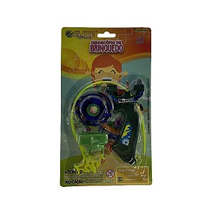 Beyblade Com Lançador Brinquedo Pião Colorido