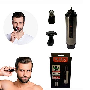 Aparador De Pelos Ouvido E Nariz Regarregavel