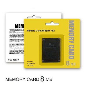 Memory Card 8mb Para Playstation 2 Ps2 Cartõa De Memoria Pro