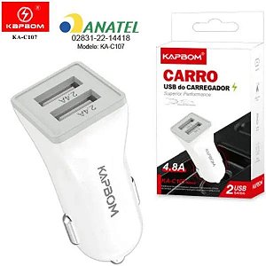 CARREGADOR VEICULAR 4,8 KAPBOM