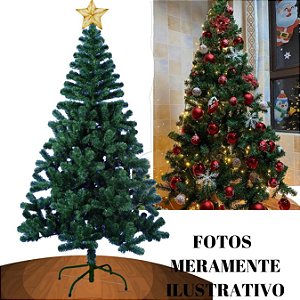 Árvore de Natal Pinheiro Canadense 150Cm 450 Galhos
