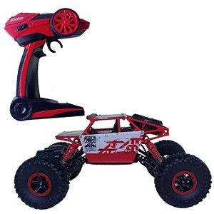 Carrinho de Controle Remoto Recarregavel Camionete Rock