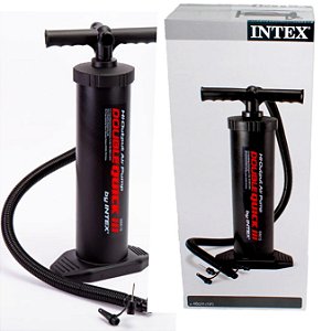 Bomba Encher Manual Double Quick  Intex