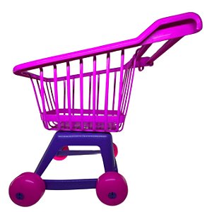 Carrinho Infantil de Compras Grande La Roedita Cor:Rosa