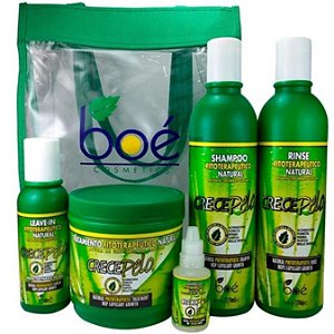 Kit Cresce Pelo Boe Bolsa Com 5 Produtos
