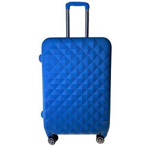 Mala De Viagem Rodinha ABS  Media 23kg  Rígida Cor:Azul bb