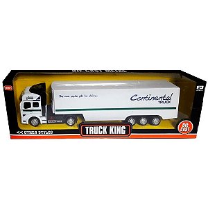 Caminhão Bau De Ferro e Plastico Colecionáveis 30cm